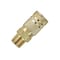 Primefit 6-Ball Industrial Brass Coupler 1/4"x3/8" M NPT, 10PCS IC1438MB6-B10-P - alternate 3